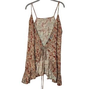 Nightie from Free People Intimately line lovely rust pink small flowers small
